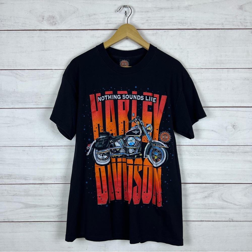 Vintage 1996 Nothing Sounds Like Harley Davidson T-Shirt Medium